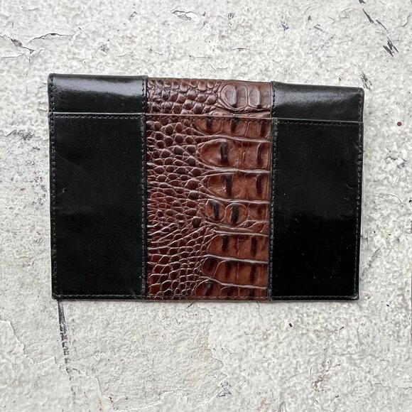 BRAHMIN Vintage Tuscan Envelope Case Clutch Passport Travel Cards Multi-Purpose - Picture 3 of 6